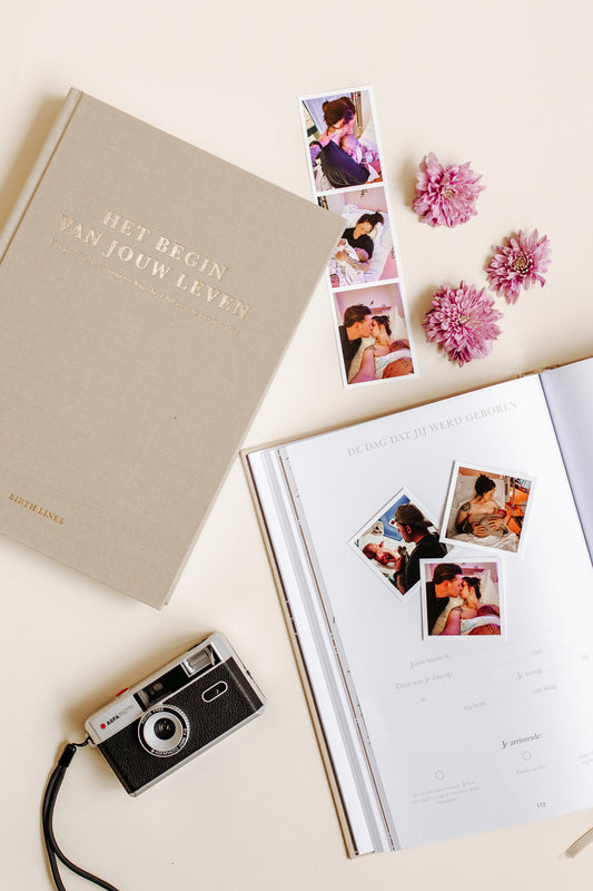 'Het begin van jouw leven' zwangerschaps- & baby invulboek