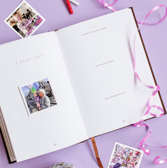 'Sinds jij mijn kleinkind bent' - Grootouder invulboek