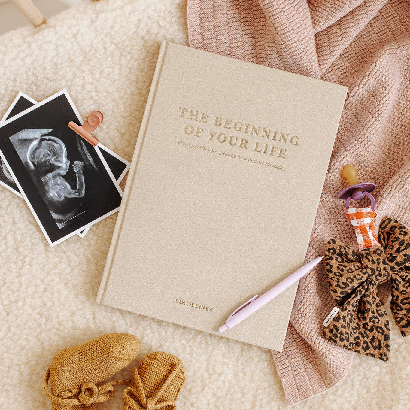 'The beginning of your life' Pregnancy & Baby Memory Book