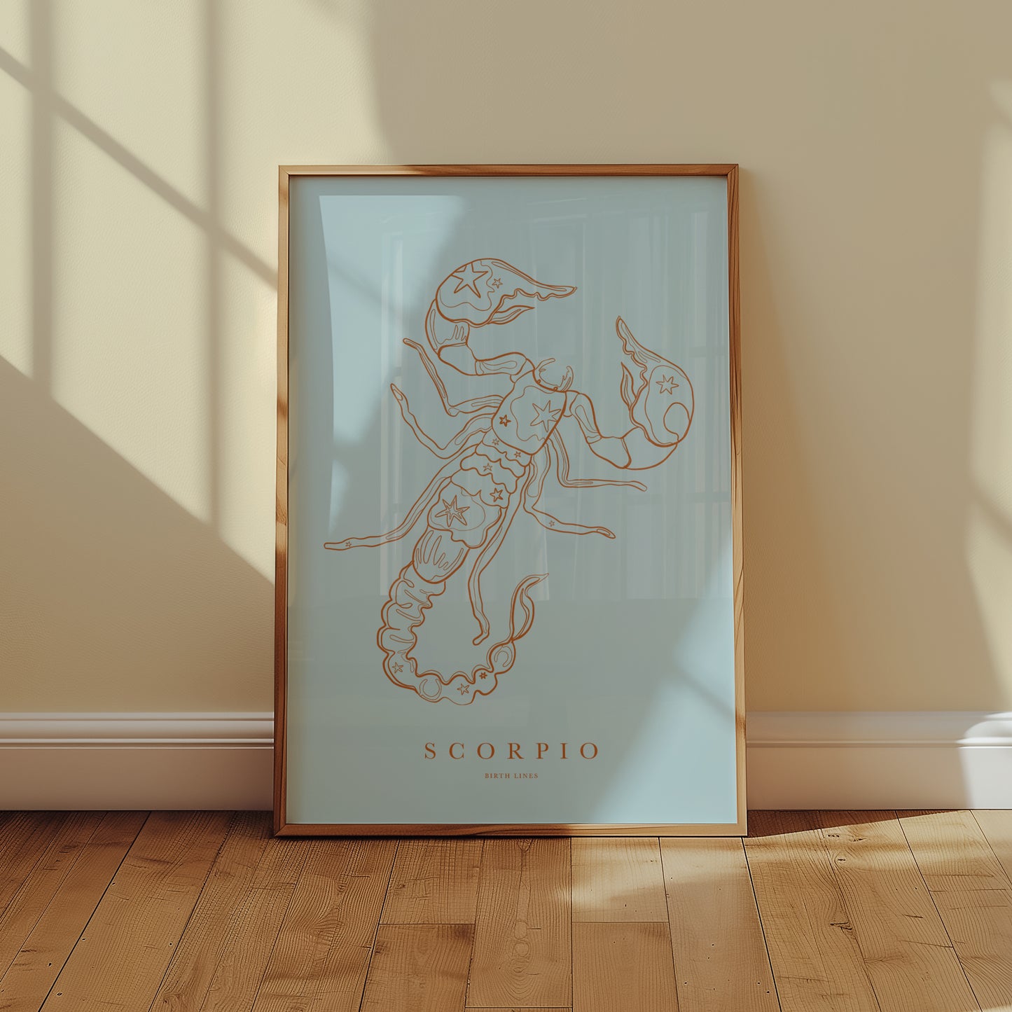 Sterrenbeeld Poster Schorpioen (Scorpio)