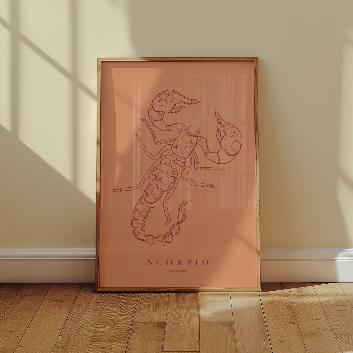 Sterrenbeeld Poster Schorpioen (Scorpio)