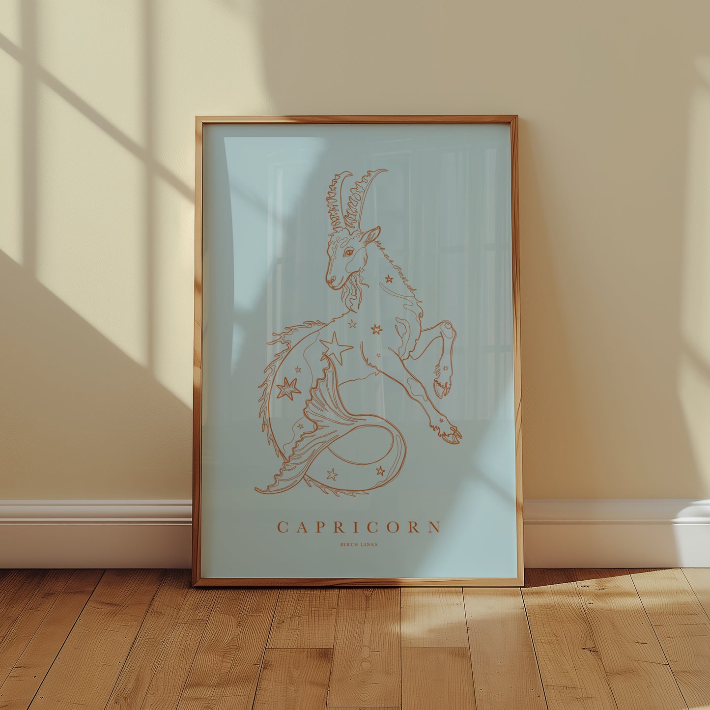 Sterrenbeeld Poster Steenbok (Capricorn)