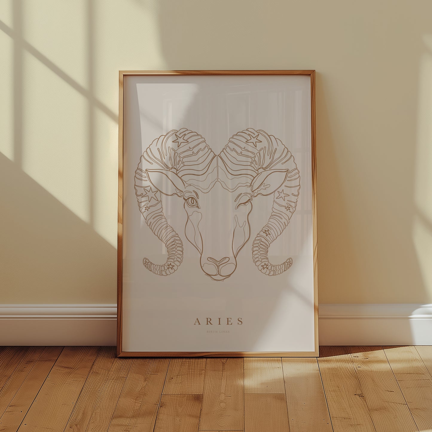 Sterrenbeeld Poster Ram (Aries)