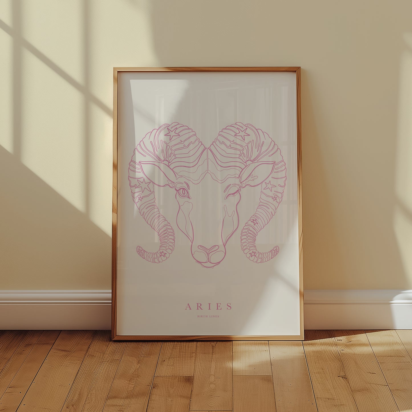 Sterrenbeeld Poster Ram (Aries)