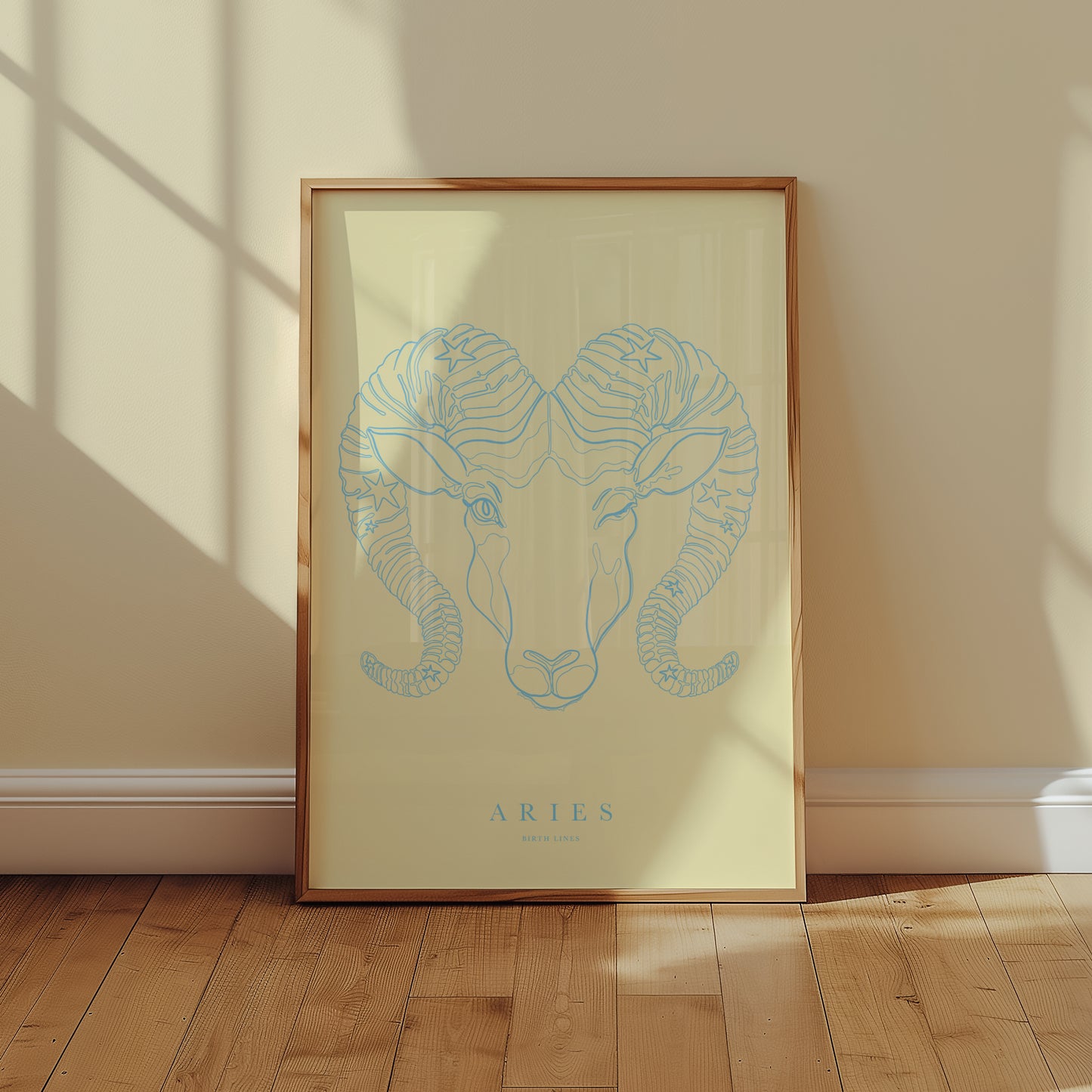 Sterrenbeeld Poster Ram (Aries)
