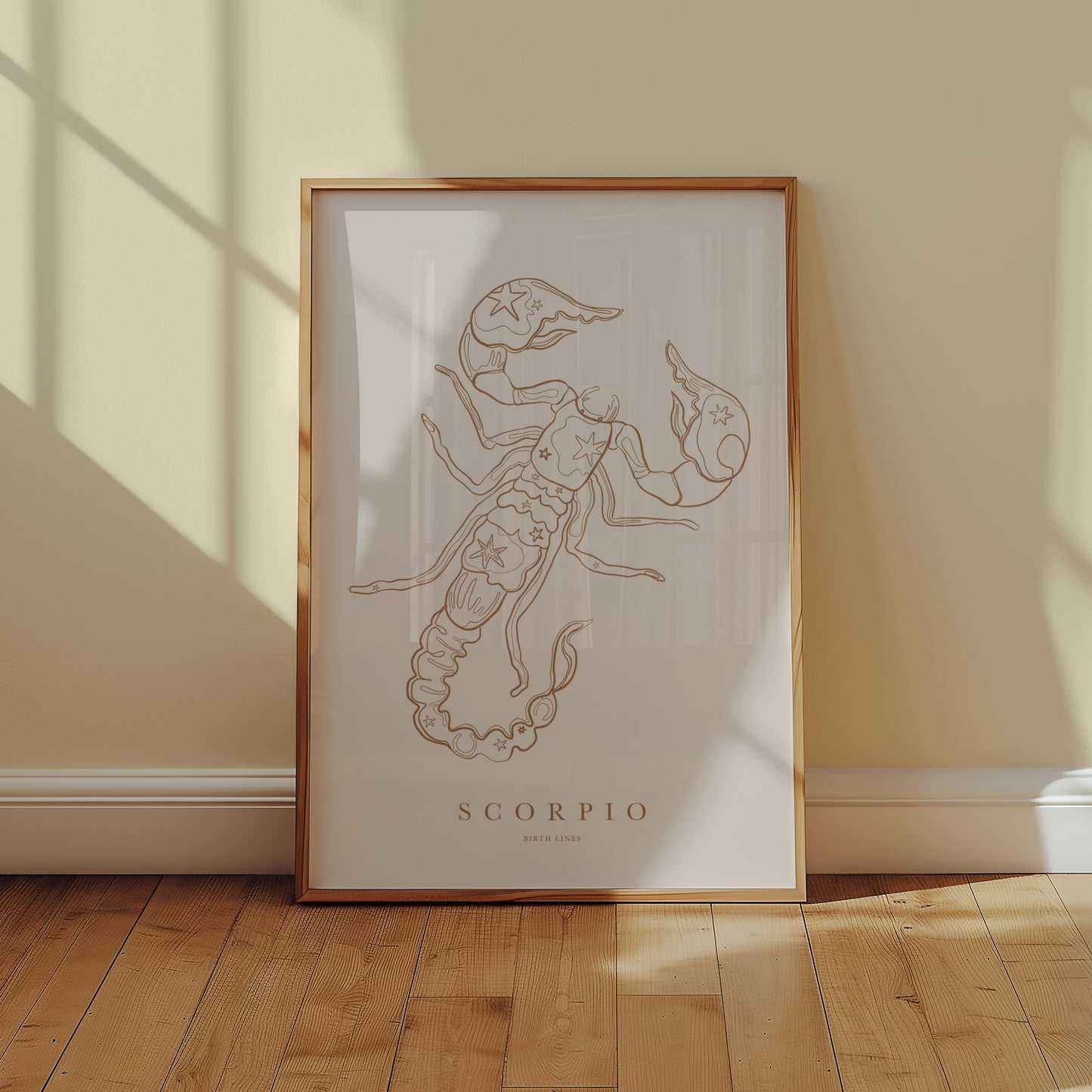 Sterrenbeeld Poster Schorpioen (Scorpio)