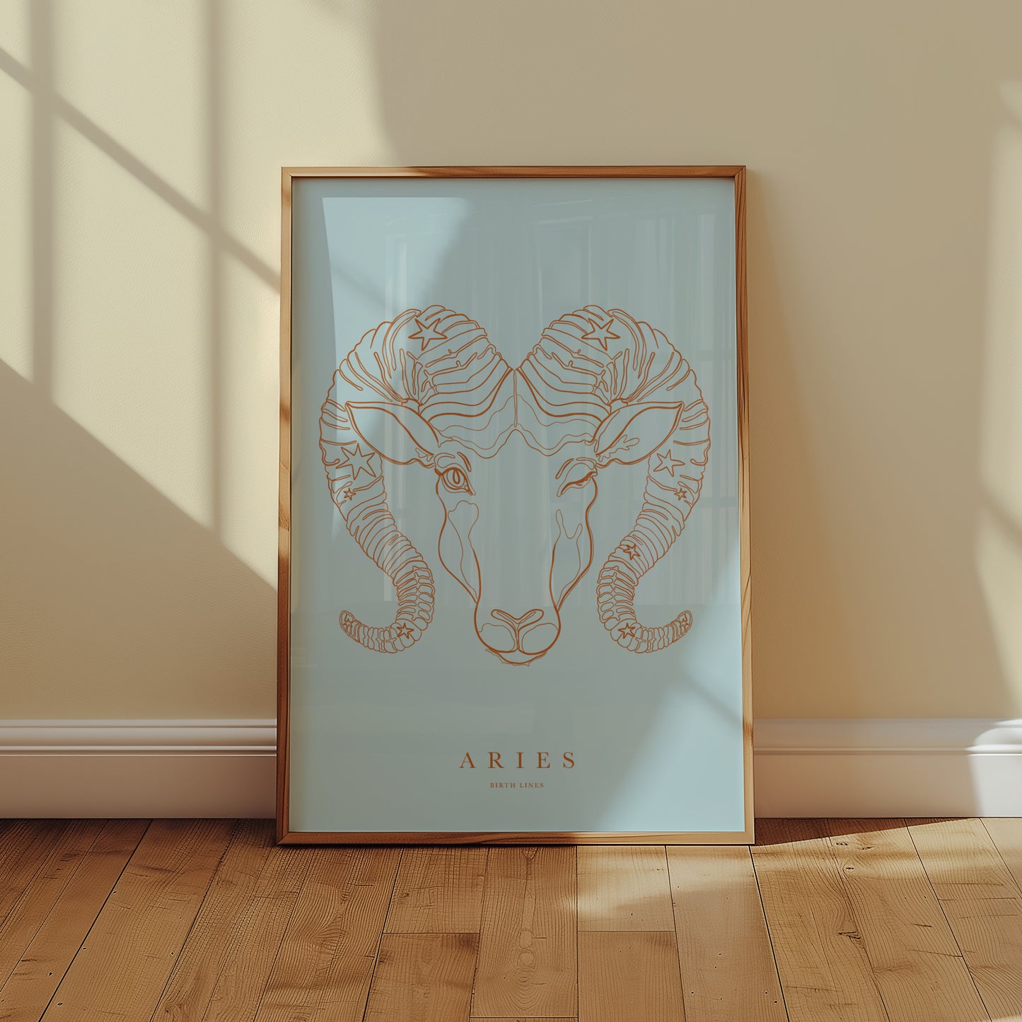 Sterrenbeeld Poster Ram (Aries)