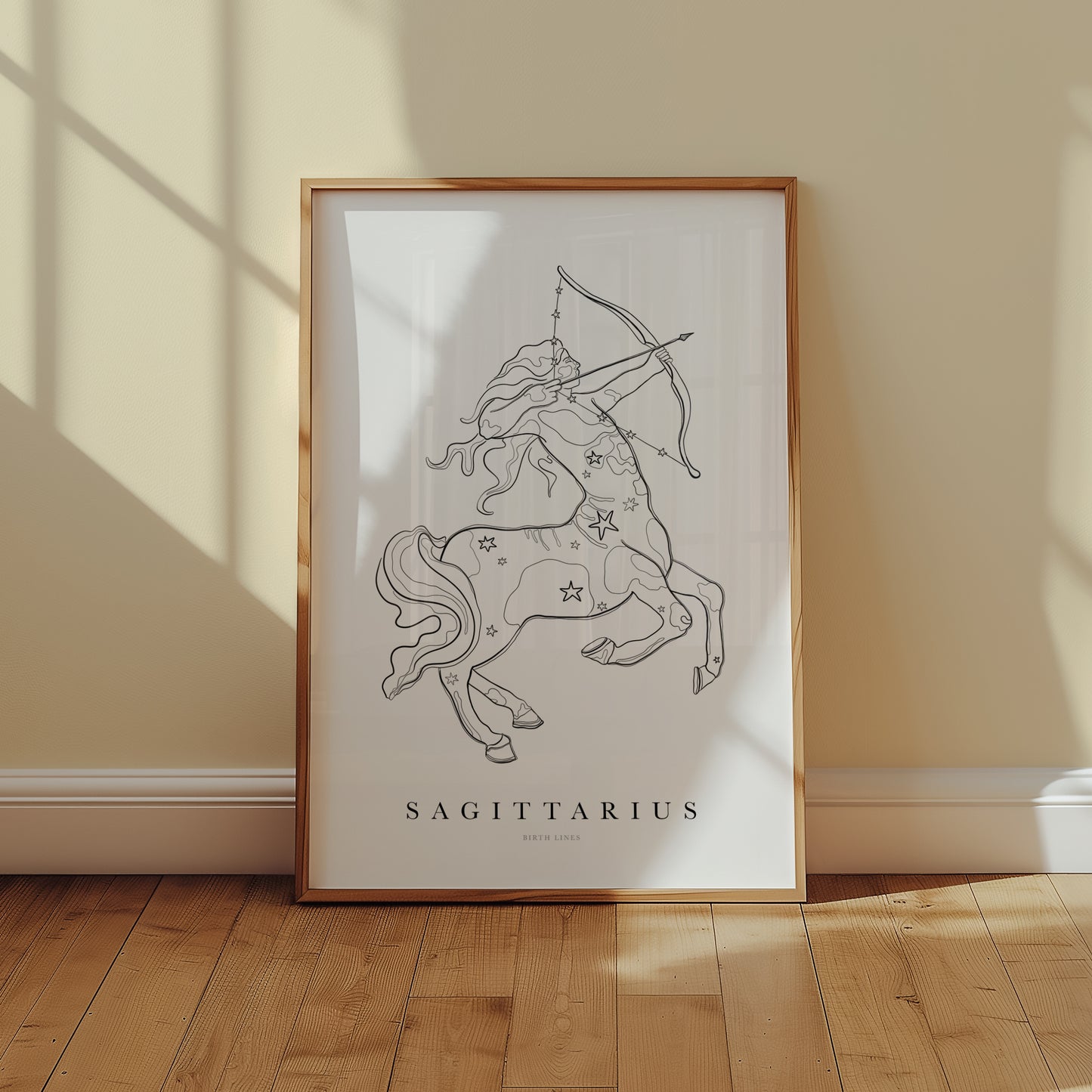 Sterrenbeeld Poster Boogschutter (Sagittarius)