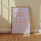 Sterrenbeeld Poster Weegschaal (Libra)