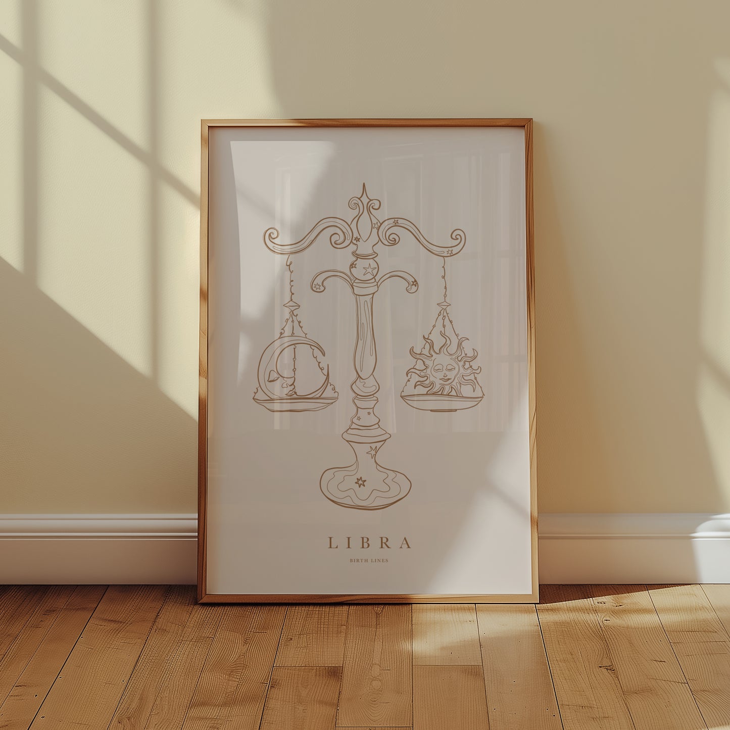 Sterrenbeeld Poster Weegschaal (Libra)