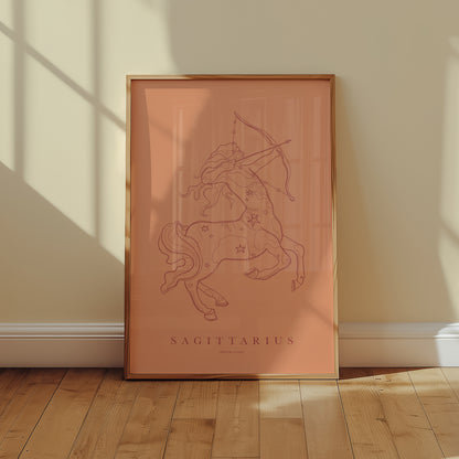Zodiac Poster Sagittarius