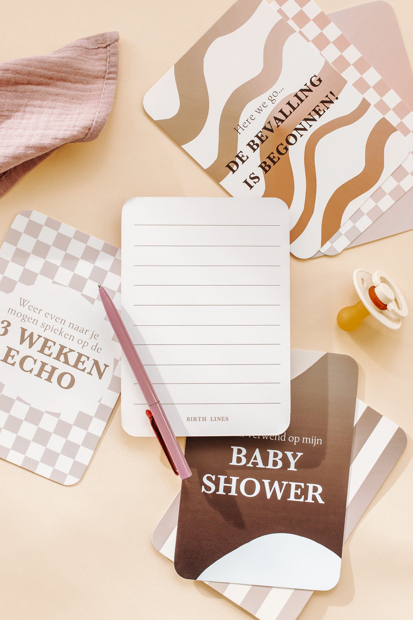 Pregnancy Milestone Cards - Set of 48 Cards