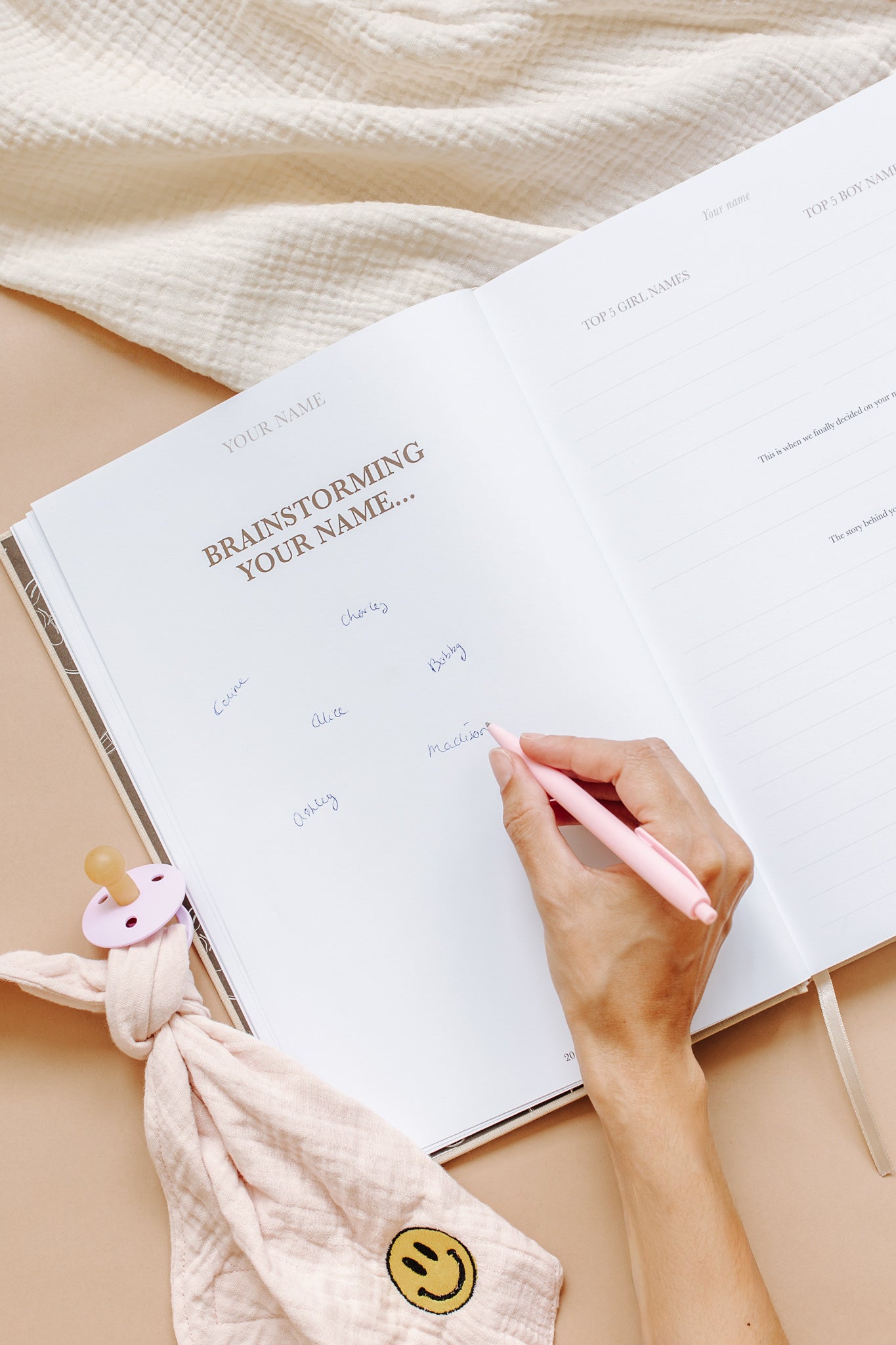 'The beginning of your life' Pregnancy & Baby Memory Book