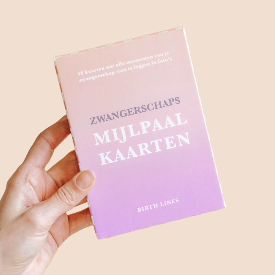 Pregnancy Milestone Cards - Set of 48 Cards