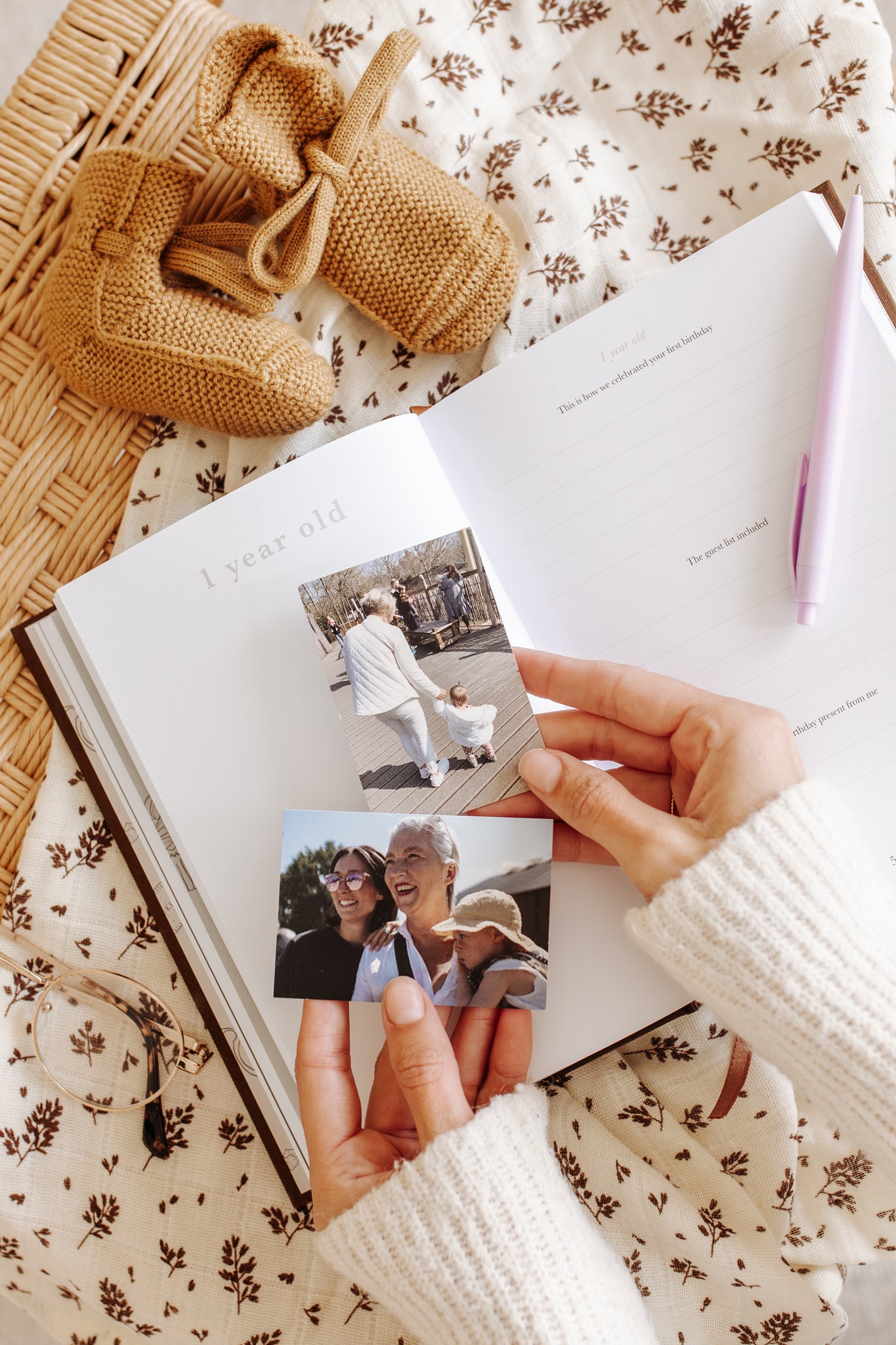 'Since you became my grandchild' Grandparent Memory Book