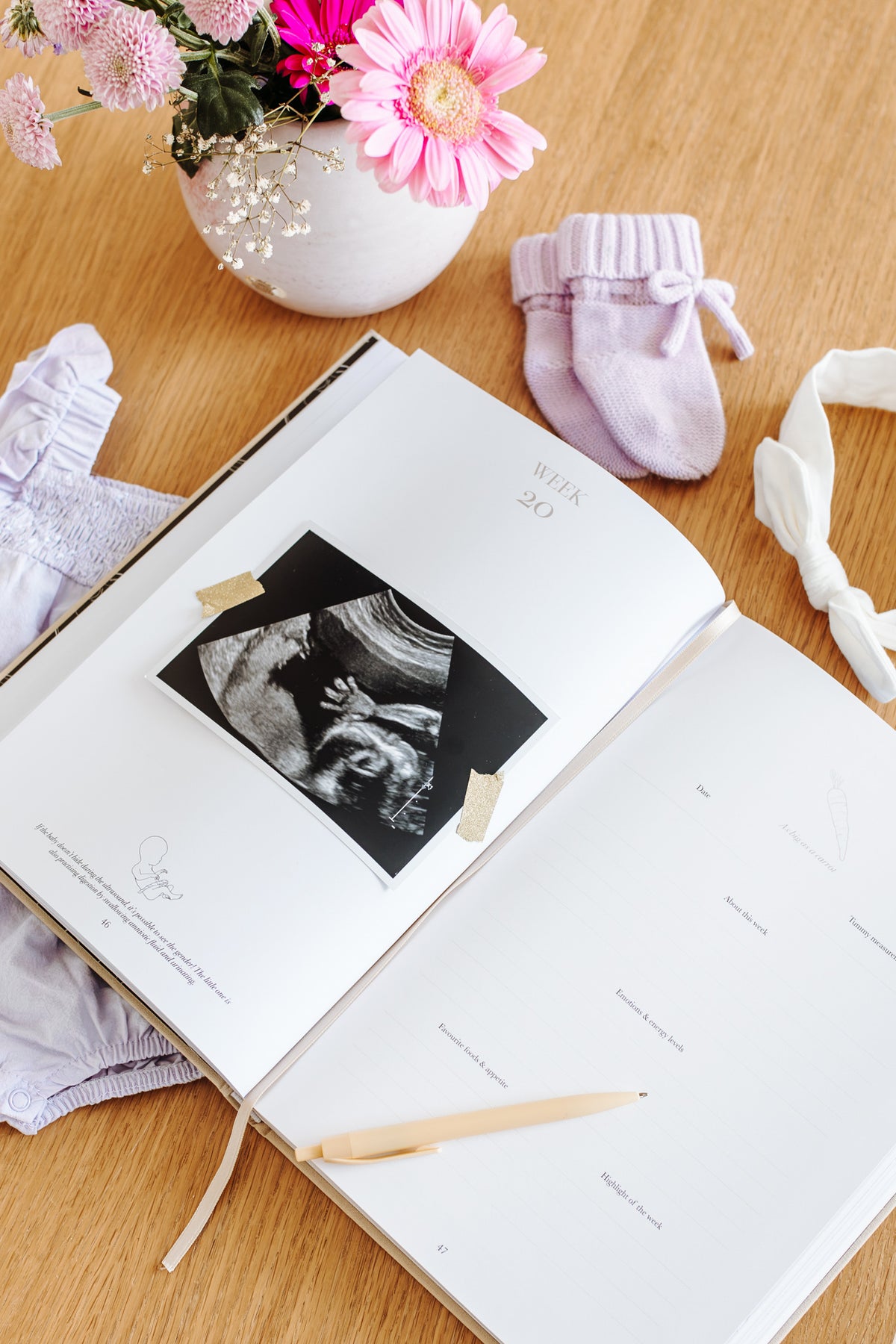'The beginning of your life' Pregnancy & Baby Memory Book