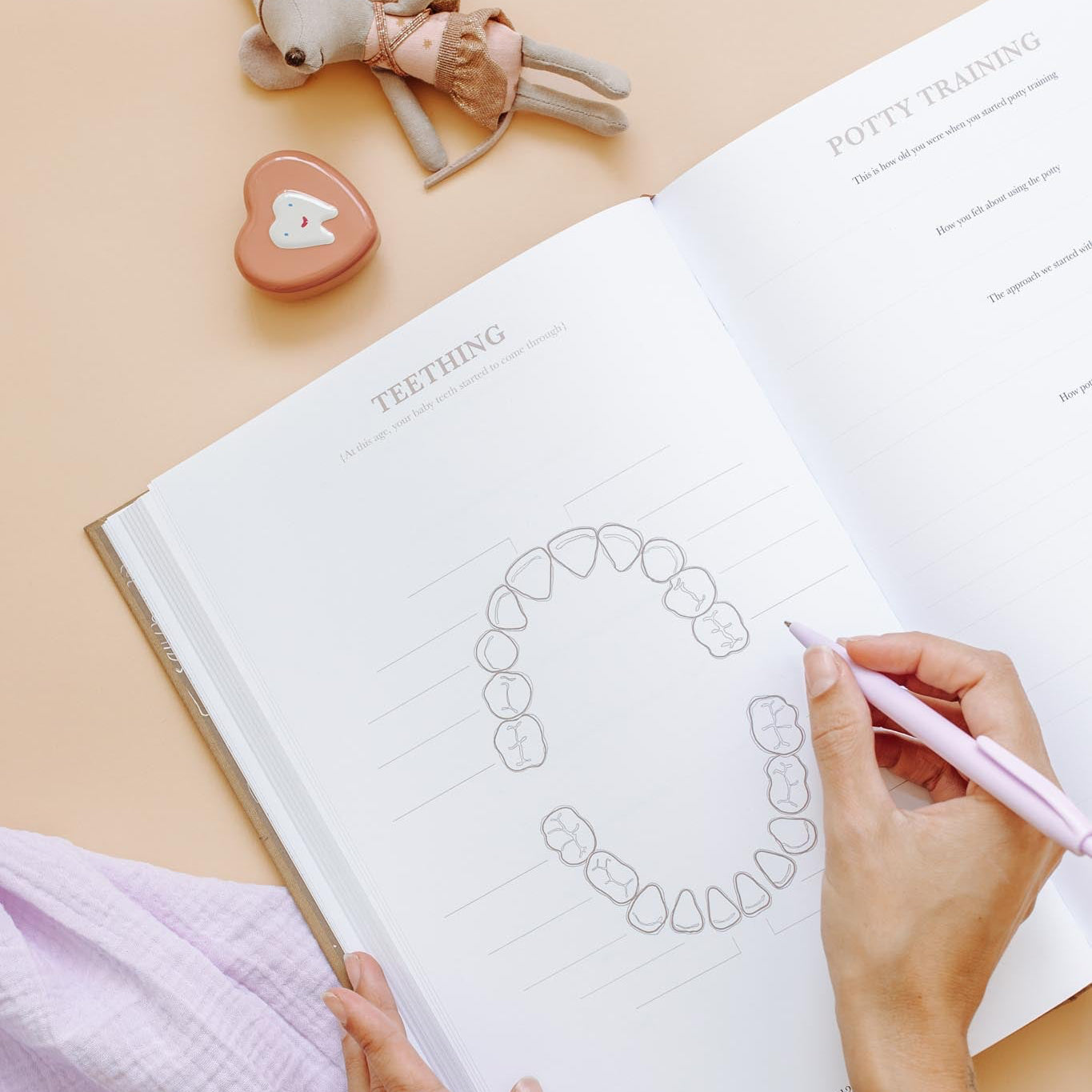 'As you grew bigger and bigger' Childhood Memory Book