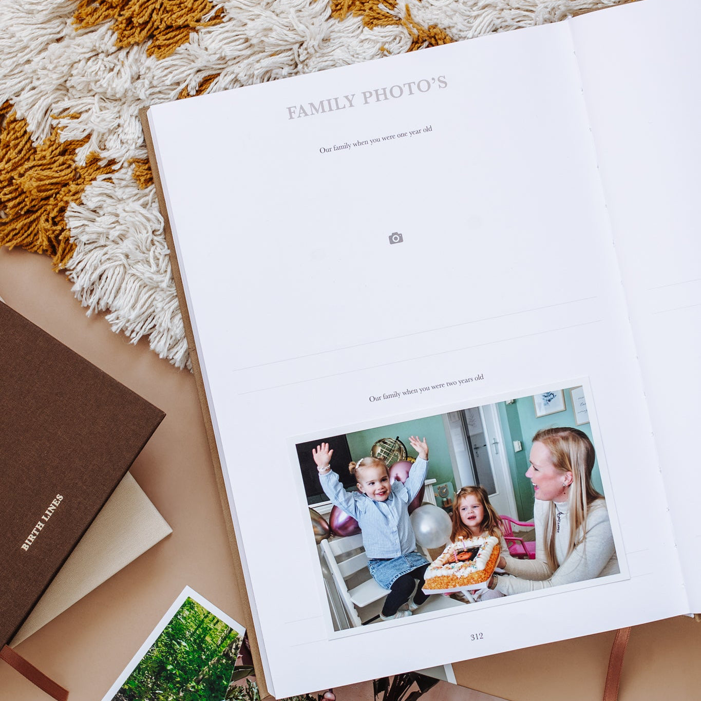 'As you grew bigger and bigger' Childhood Memory Book