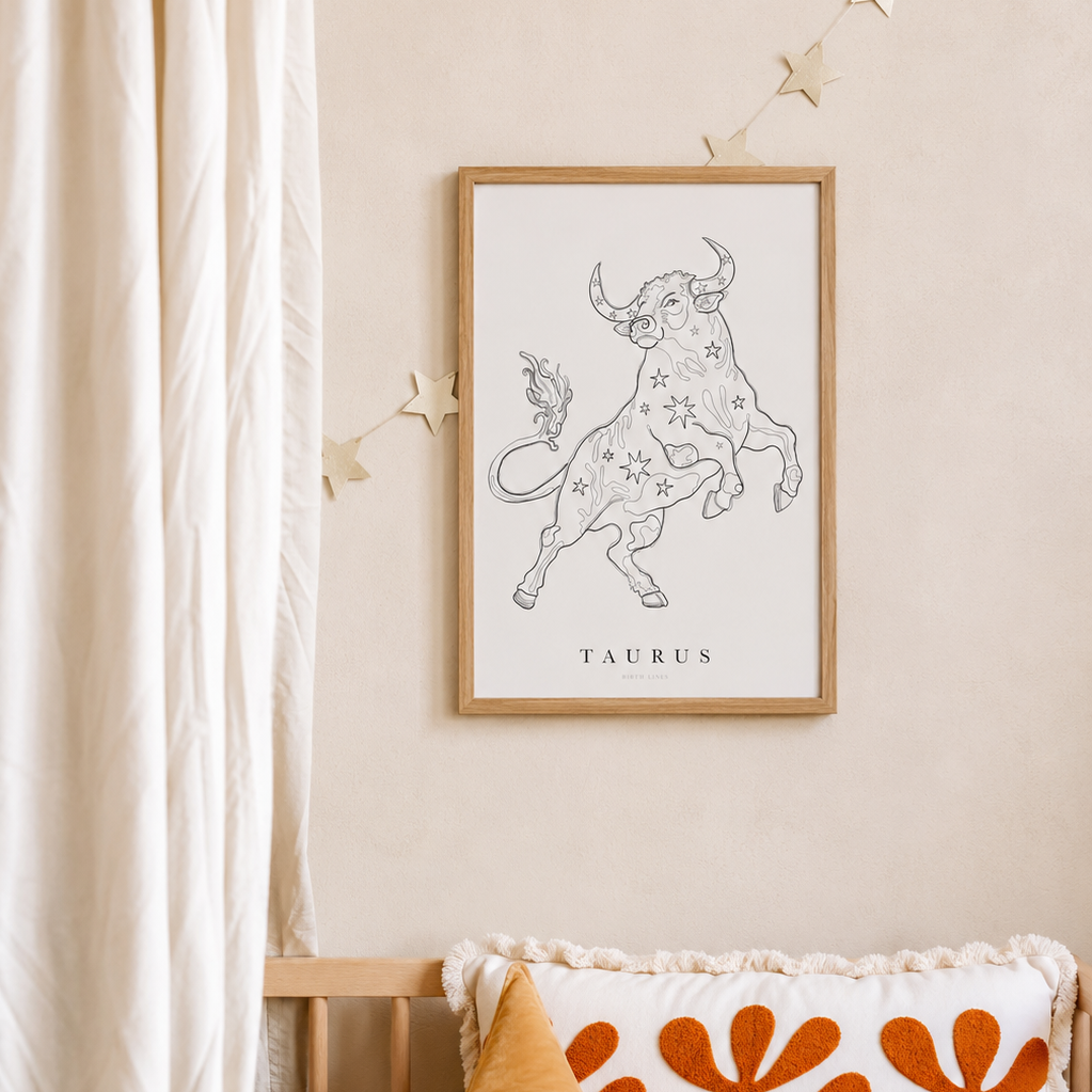 Sterrenbeeld Poster Stier (Taurus)