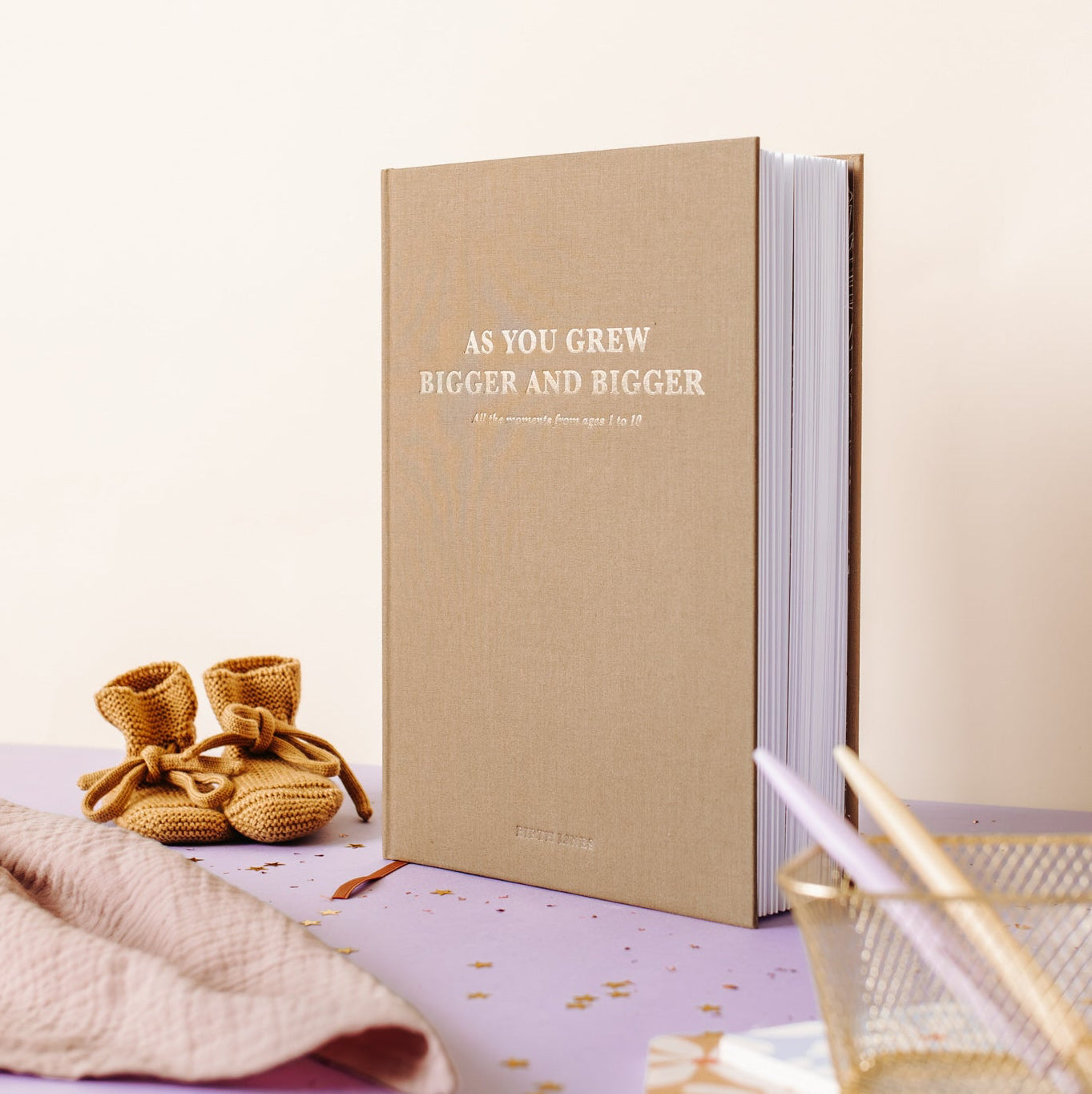 'As you grew bigger and bigger' Childhood Memory Book