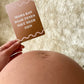 Pregnancy Milestone Cards - Set of 48 Cards