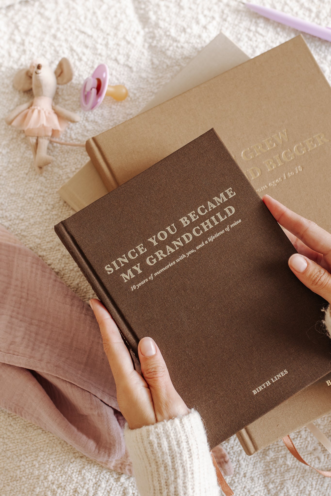 'Since you became my grandchild' Grandparent Memory Book