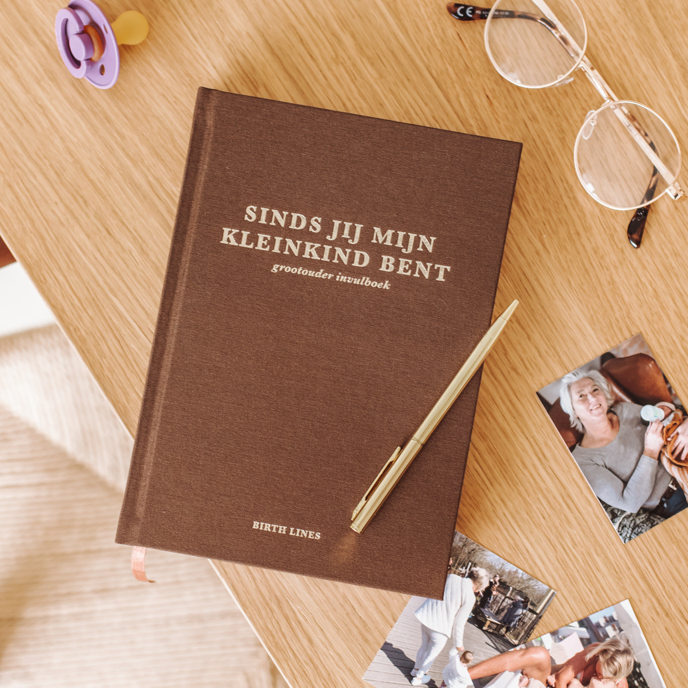 'Sinds jij mijn kleinkind bent' - Grootouder invulboek