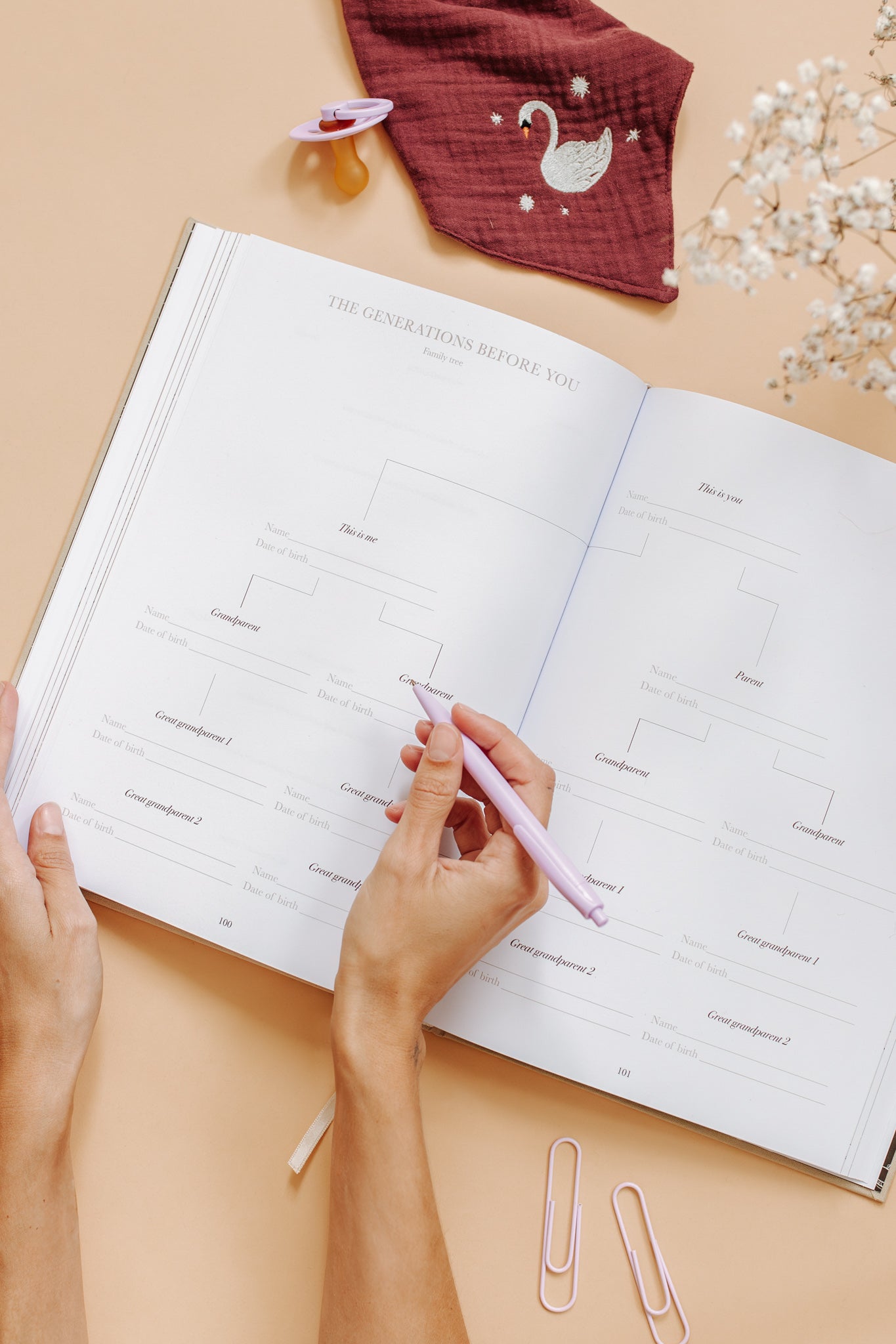 'The beginning of your life' Pregnancy & Baby Memory Book