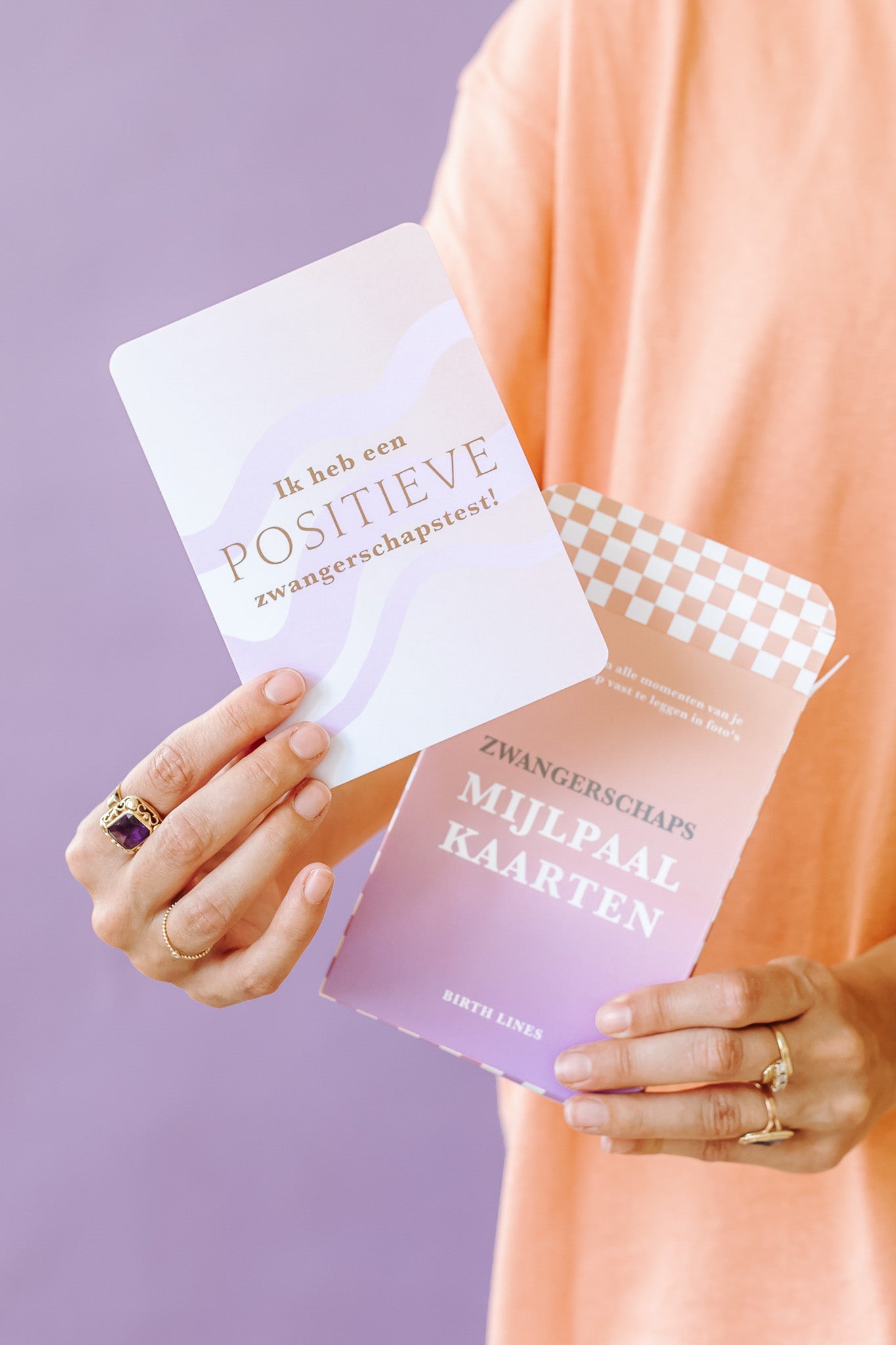 Giftset 'zwangerschap', pastel