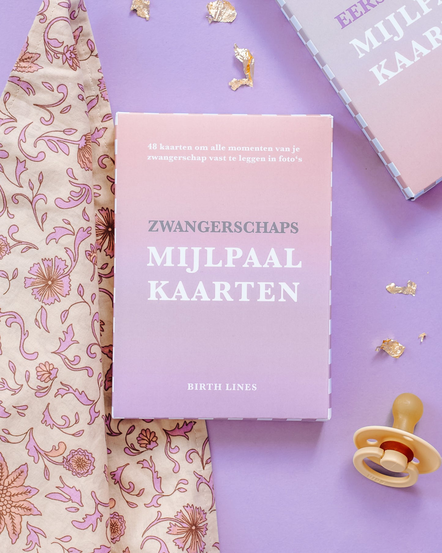 Giftset 'zwangerschap', pastel