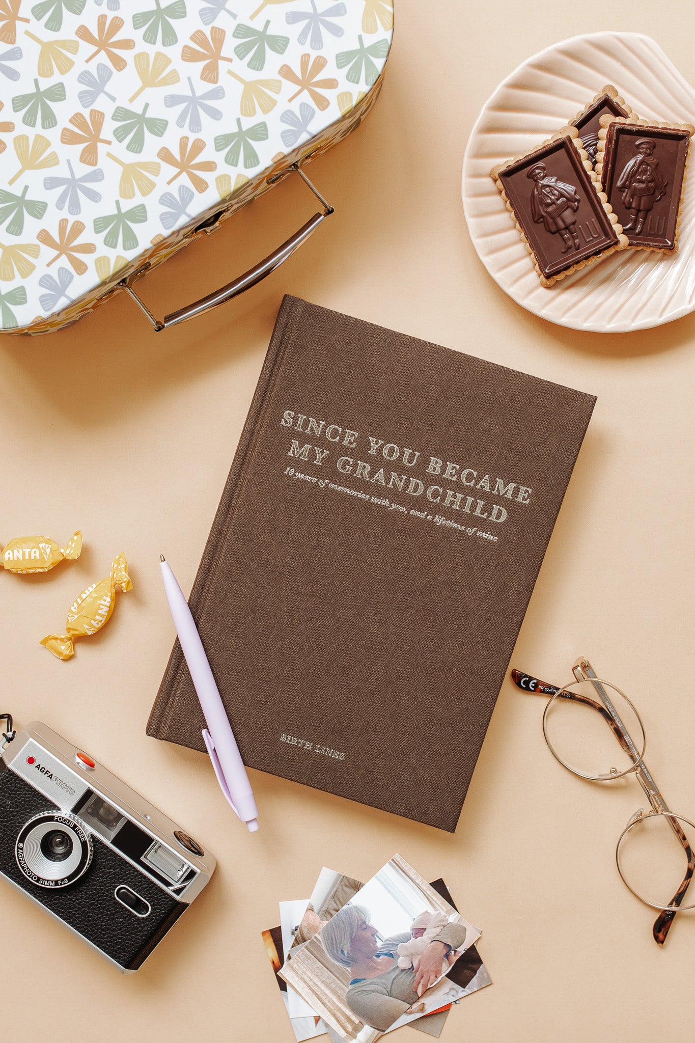 'Since you became my grandchild' Grandparent Memory Book