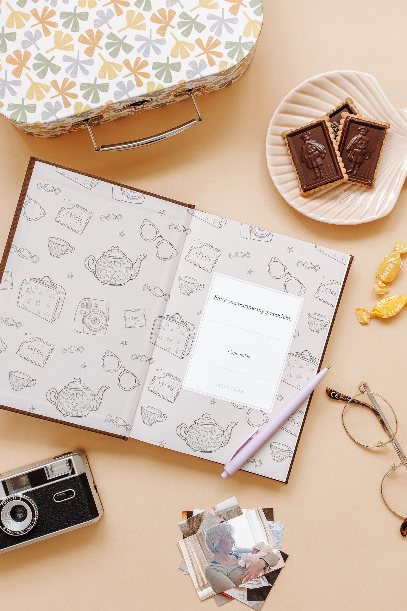 'Since you became my grandchild' Grandparent Memory Book