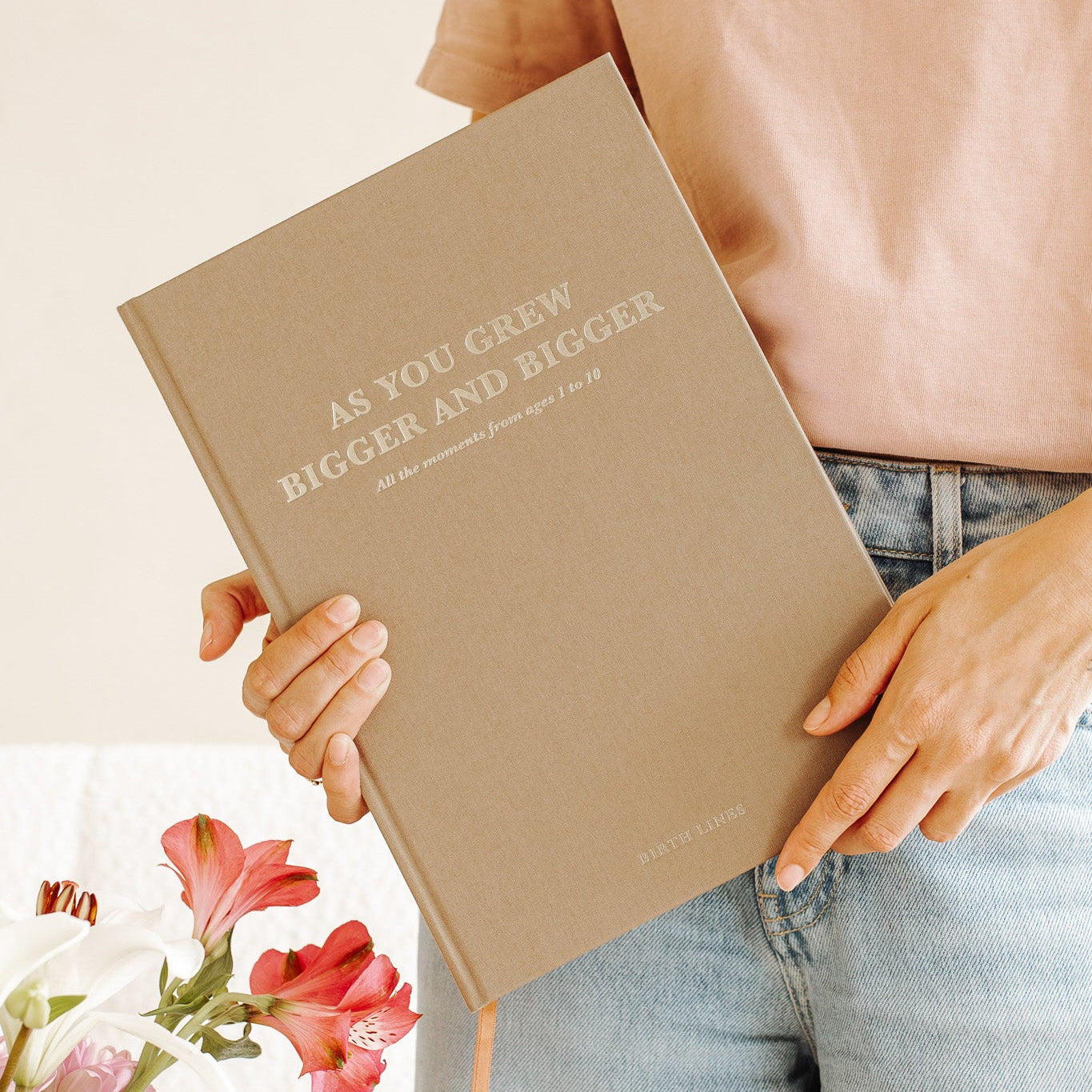 'As you grew bigger and bigger' Childhood Memory Book