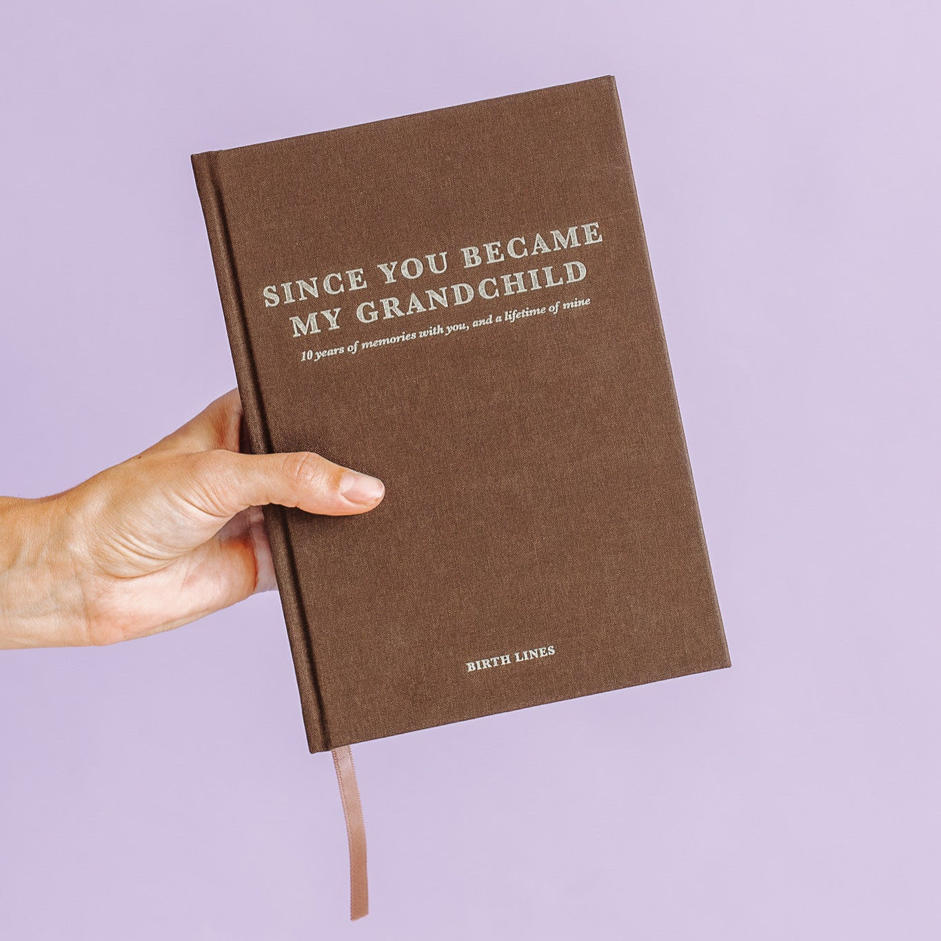 'Since you became my grandchild' Grandparent Memory Book