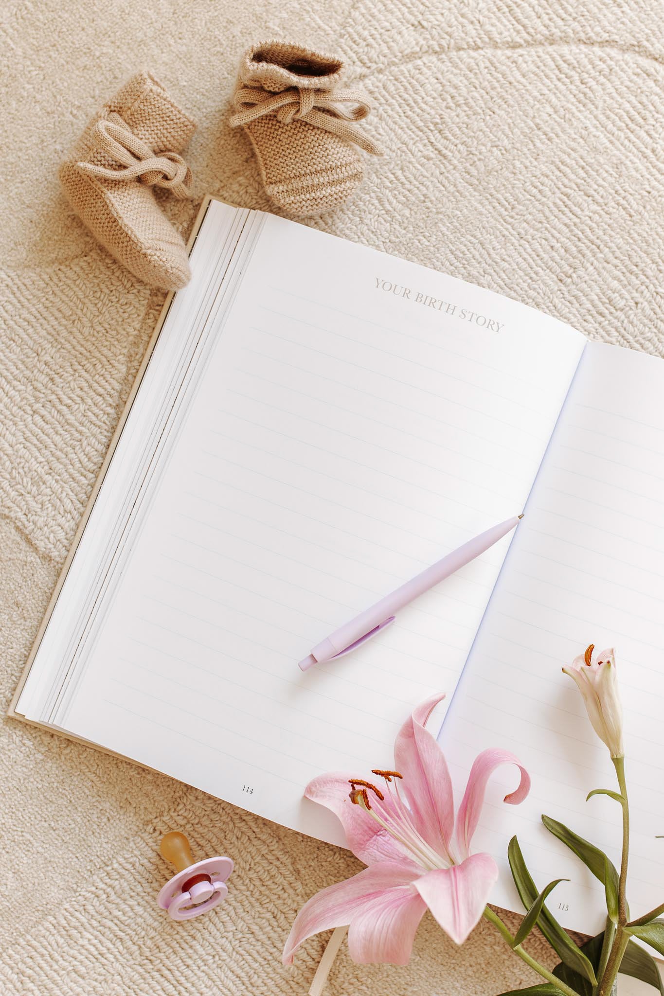 'The beginning of your life' Pregnancy & Baby Memory Book