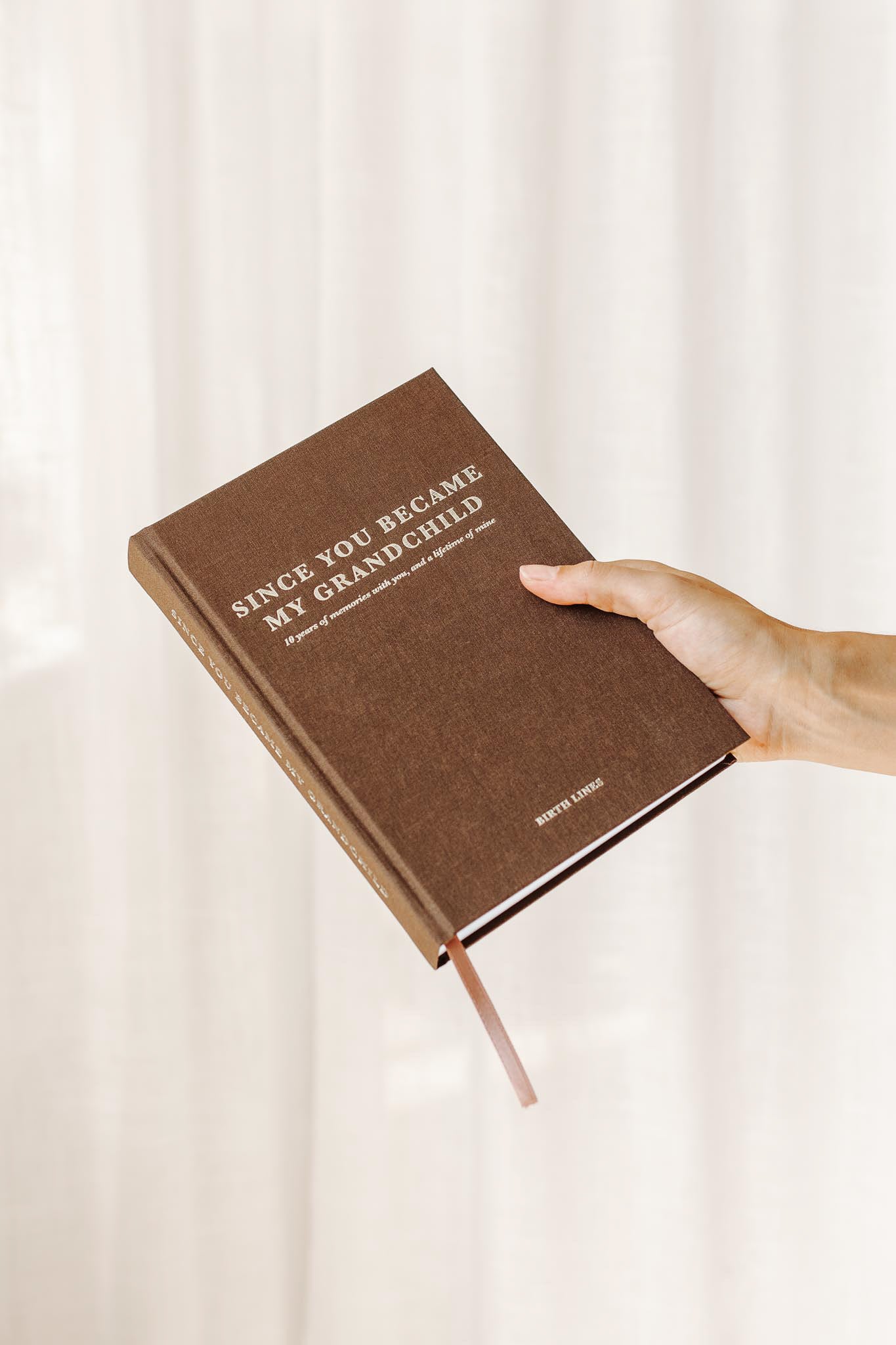 'Since you became my grandchild' Grandparent Memory Book