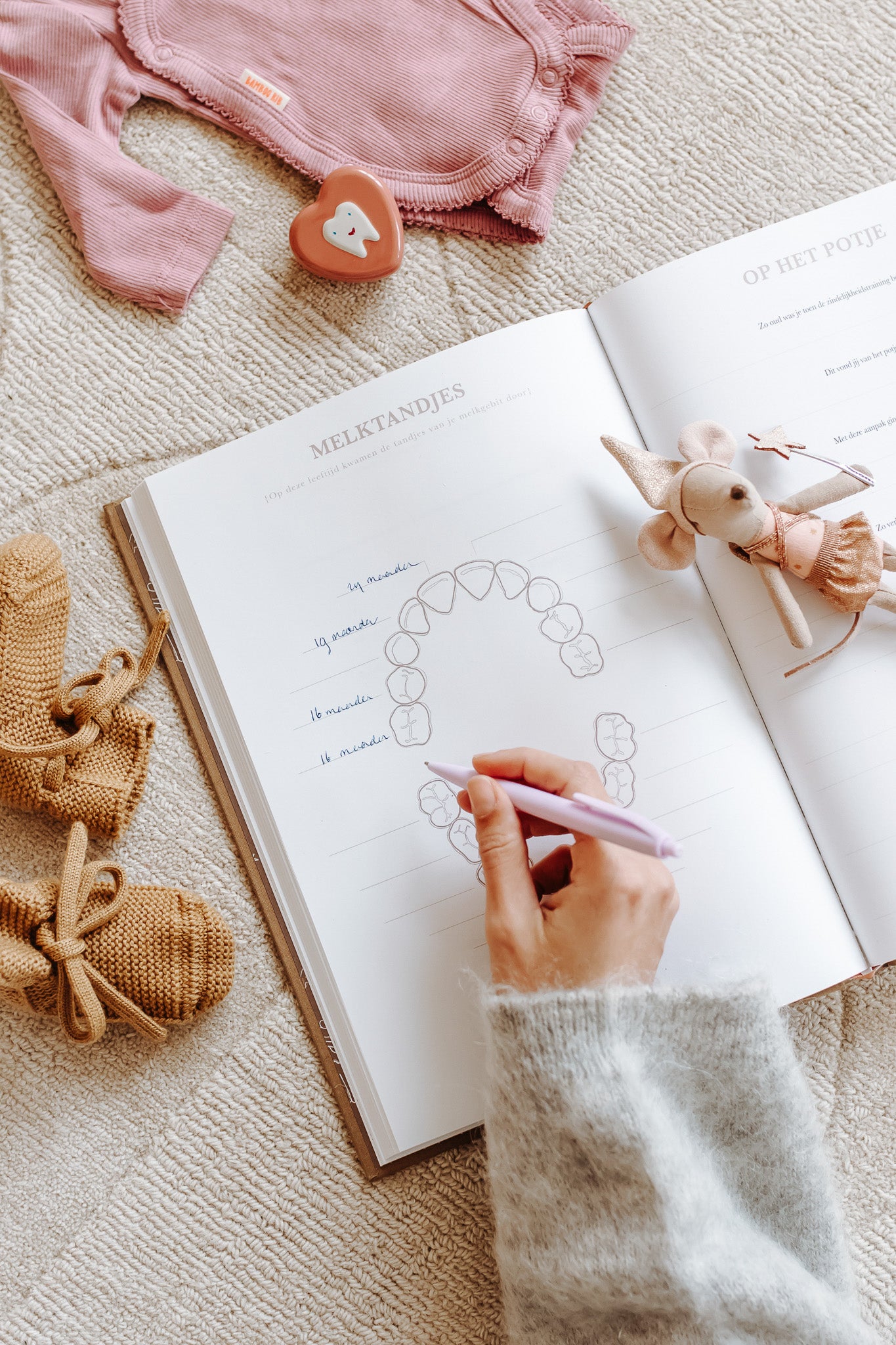 Giftset 'opgroei', pastel