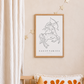Sterrenbeeld Poster Boogschutter (Sagittarius)