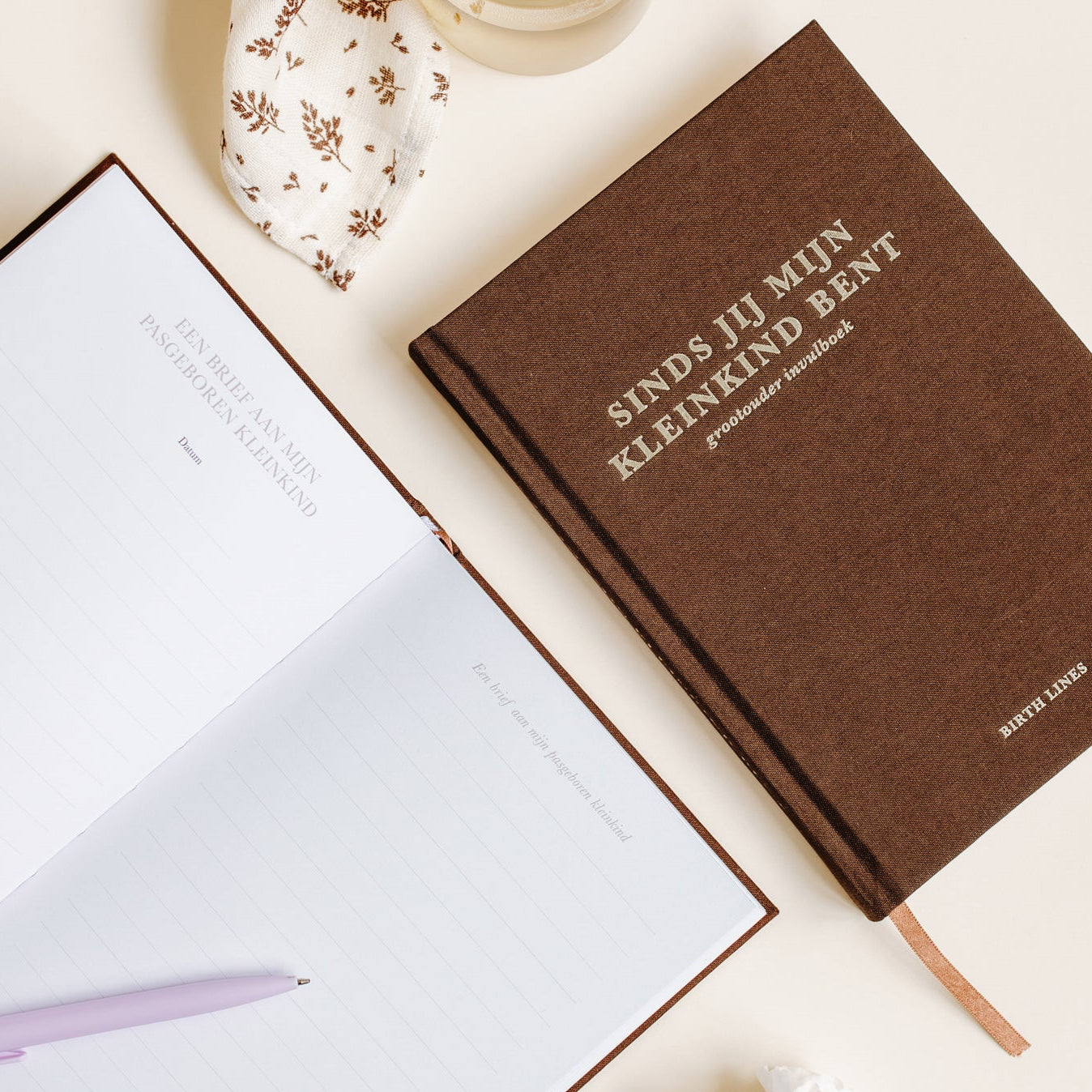 'Sinds jij mijn kleinkind bent' - Grootouder invulboek