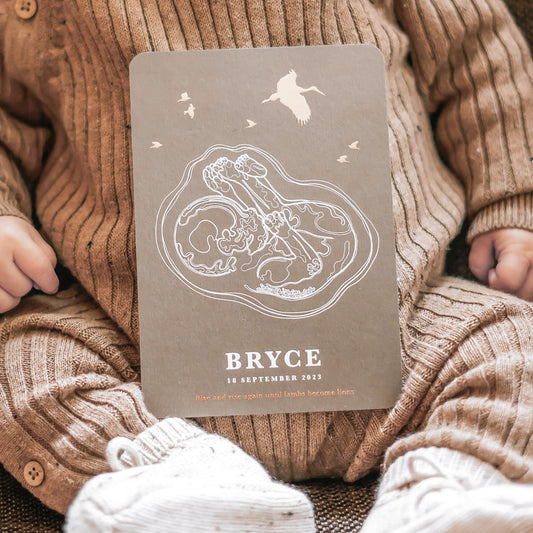 License digital file Birth Line