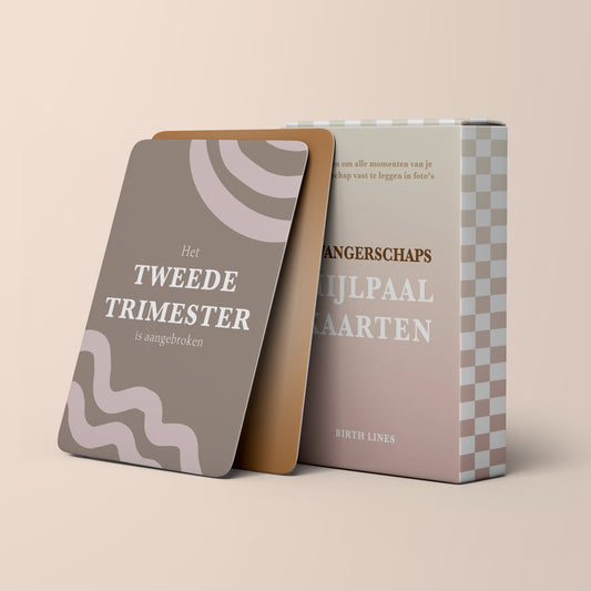 Pregnancy Milestone Cards - Set of 48 Cards