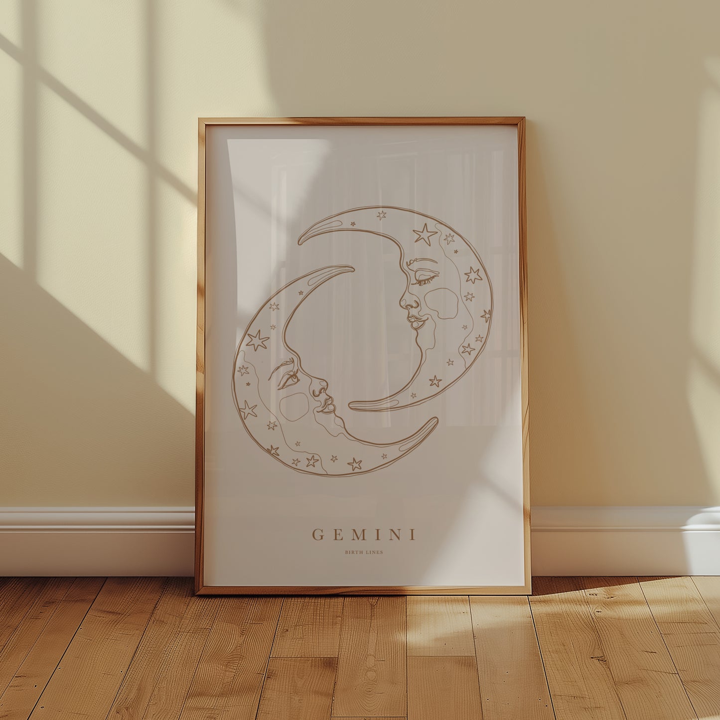 Sterrenbeeld Poster Tweeling (Gemini)