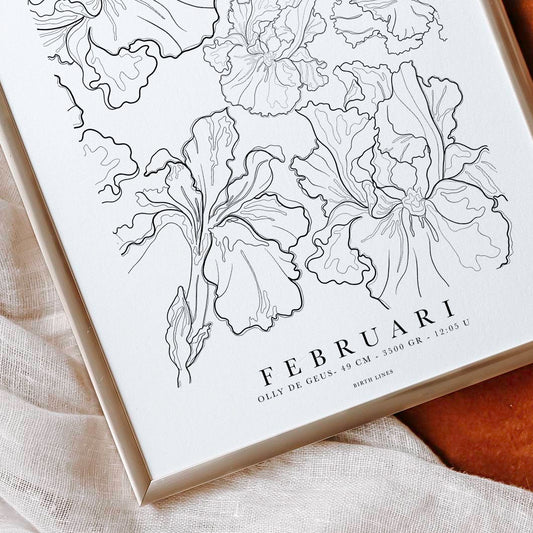 Birth Flower poster February