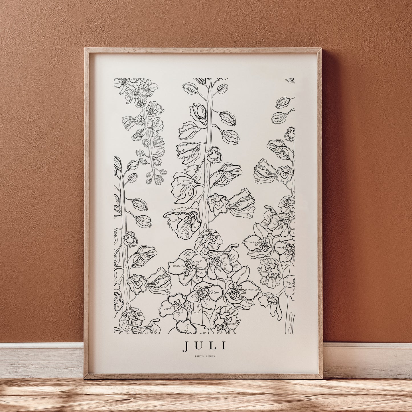 Birth Flower poster July