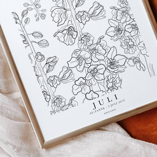 Birth Flower poster July