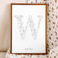 Birth Flower Letter Poster June