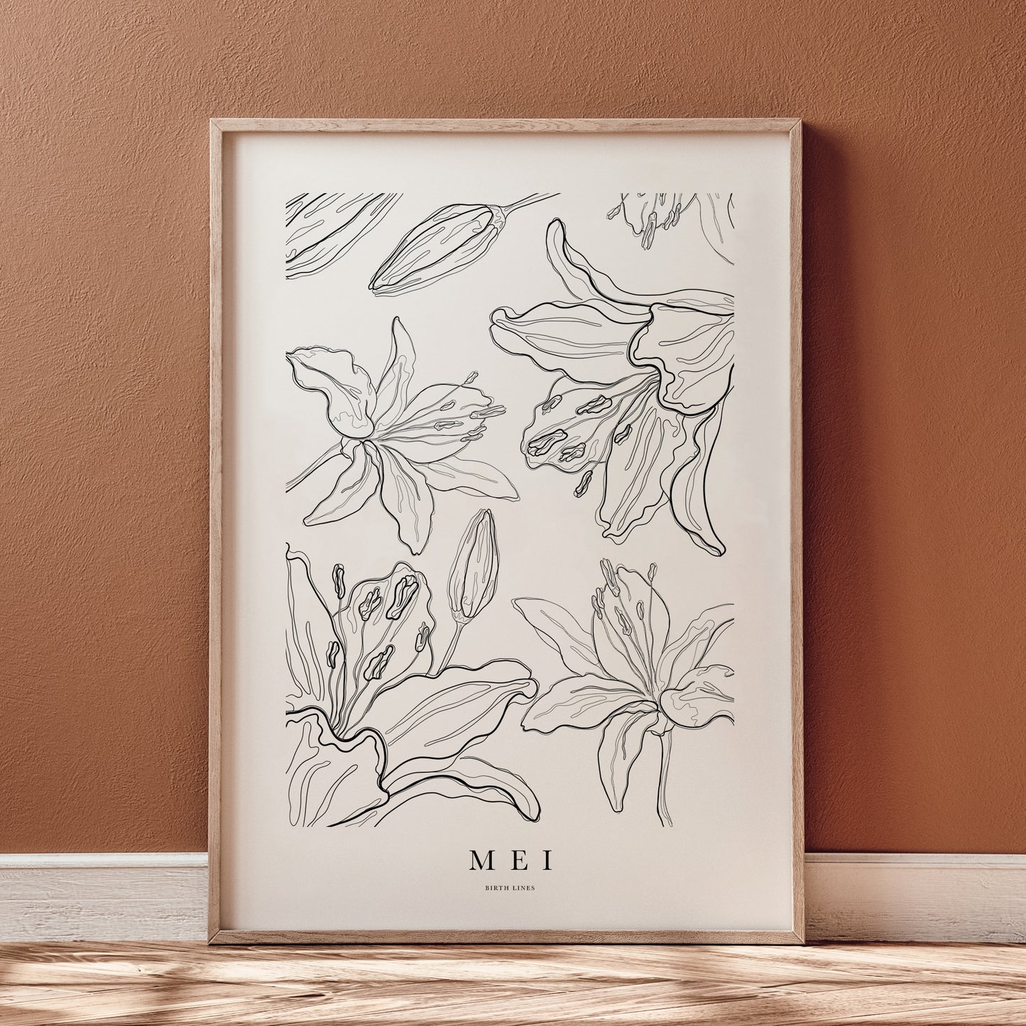 Birth Flower poster May