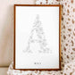 Birth Flower Letter Poster May