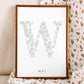 Birth Flower Letter Poster May